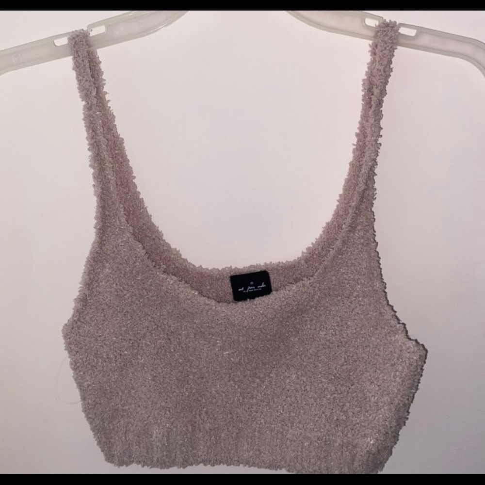 UO “Out From Under Sasha Knit Cropped Tank Top”